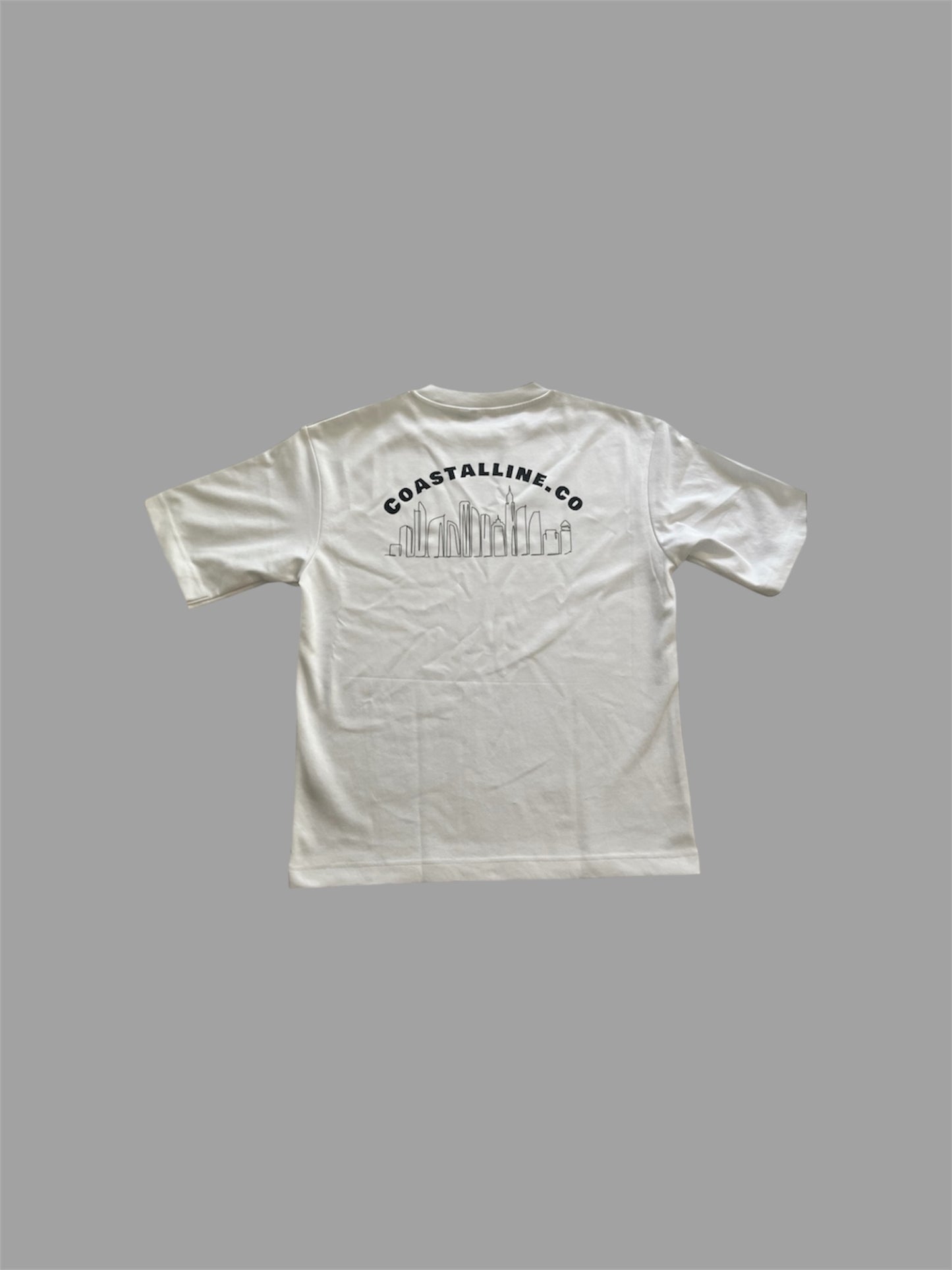Coastalline Skyline Tee – White